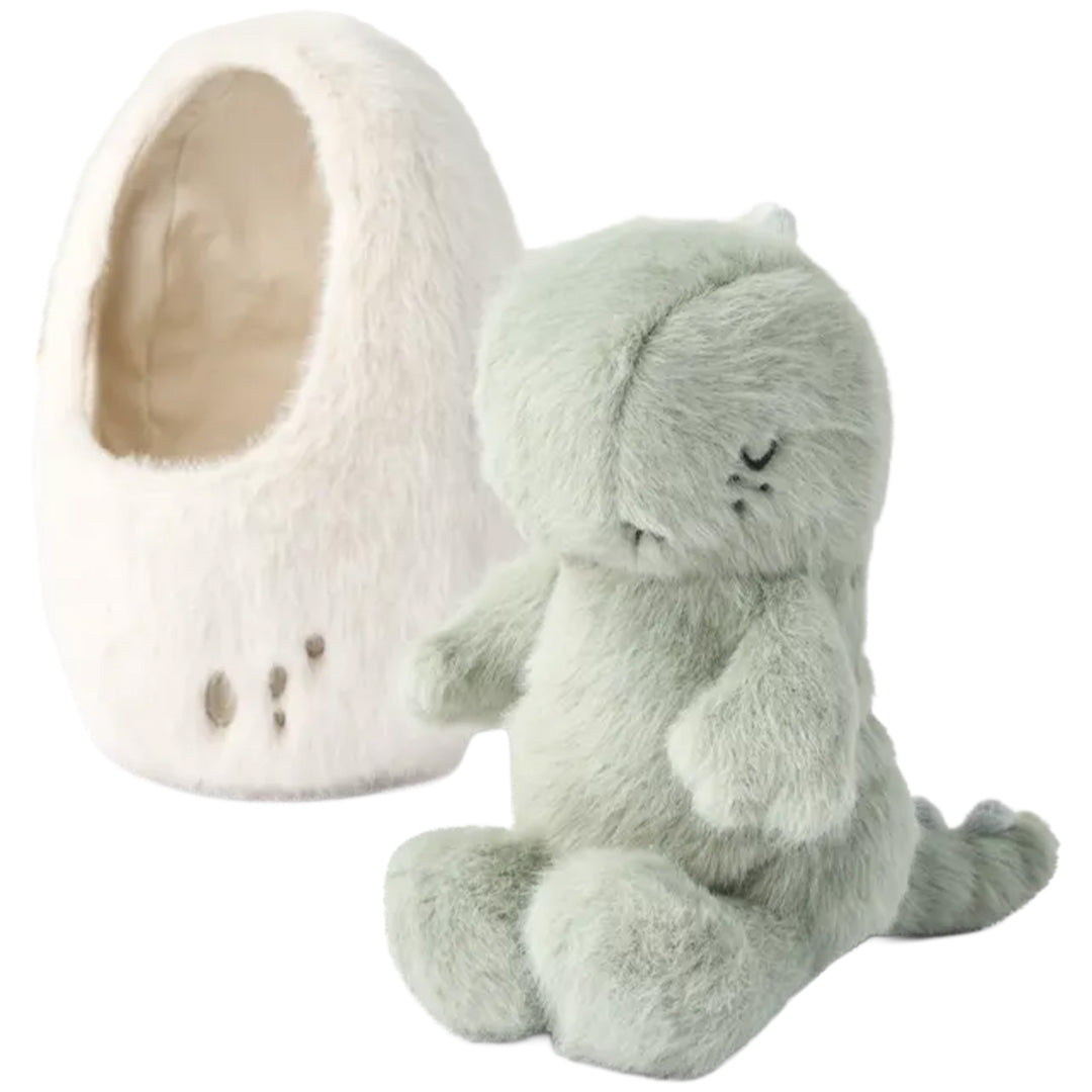 liewood knuffeldino met ei Liora - dove blue | LW21125-6919 | 3