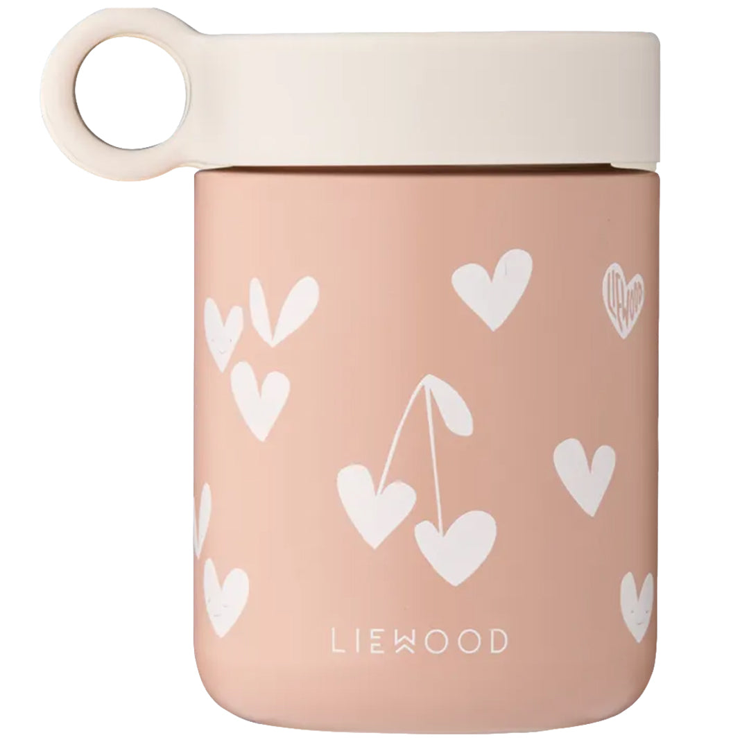 liewood rvs thermos container kiani - sweethearts - pale tuscany 350 ml | LW19960-2620 | 1