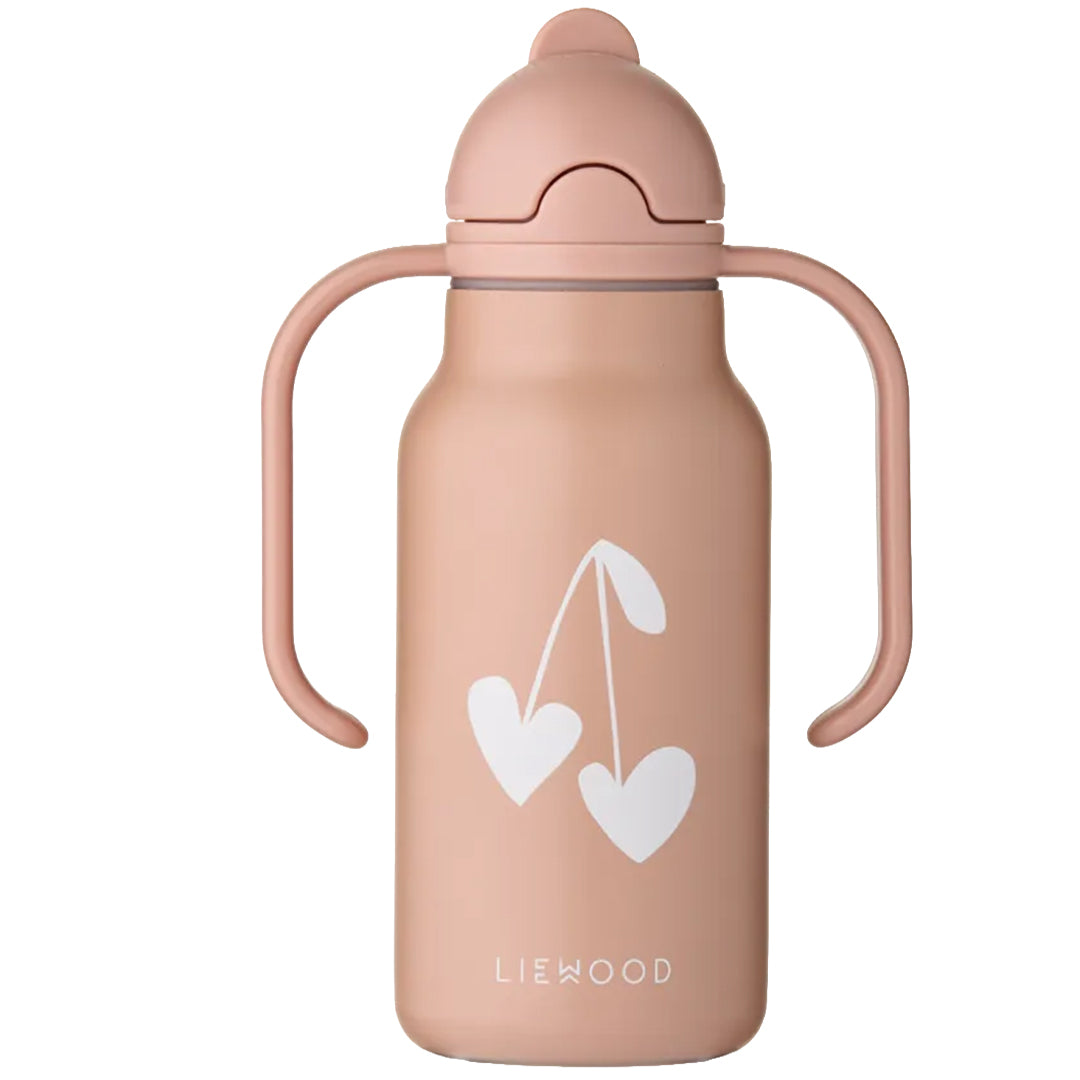 liewood rvs thermosfles kimmie - sweethearts - apple blossom - 250 ml | LW19618-2620 | 1