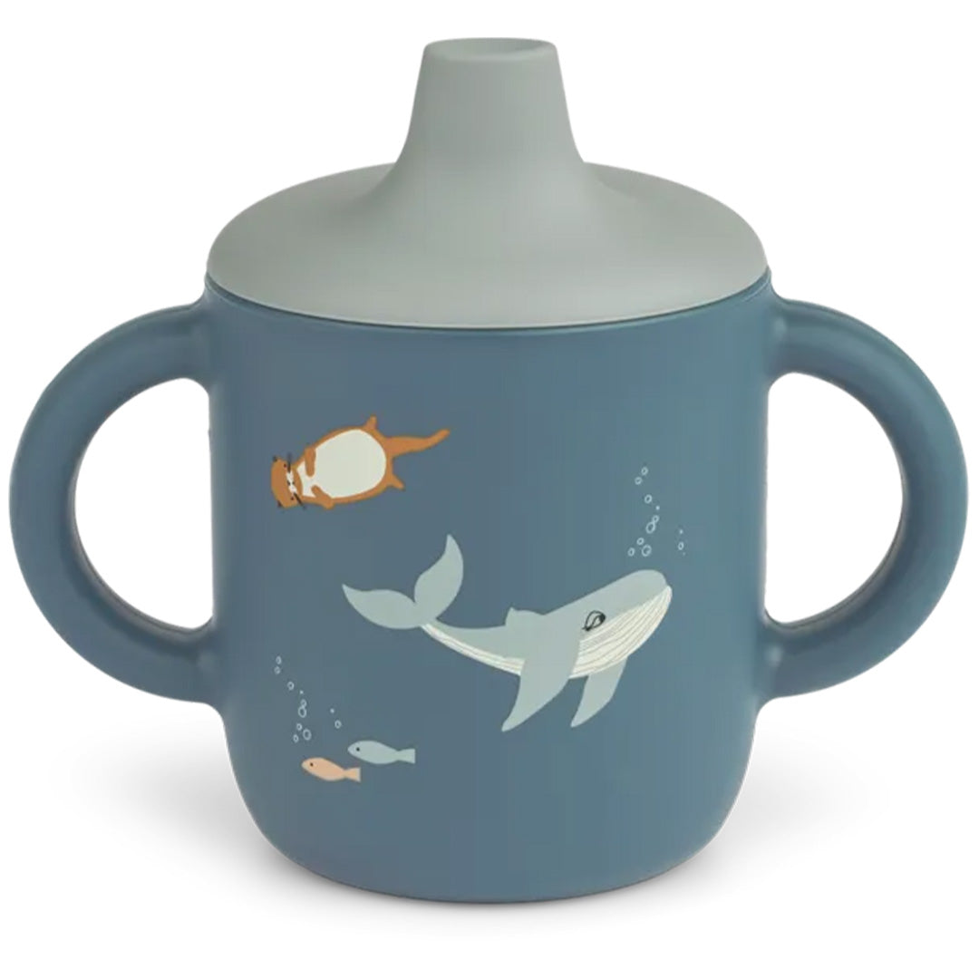 liewood siliconen tuitbeker neil arctic sea ocean view | LW13060-2501 | 0