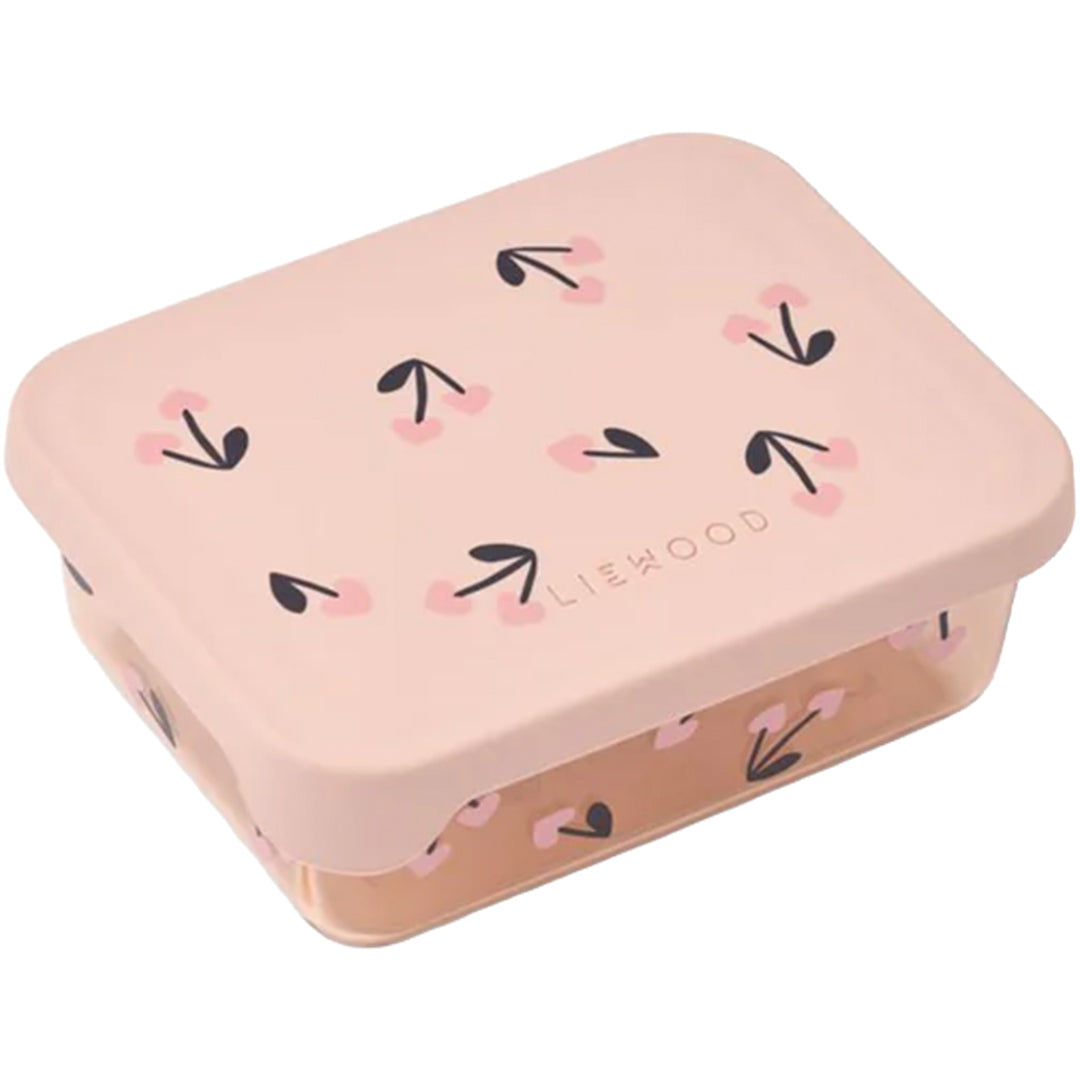 liewood snackdoosje ako - cherry heart - rosey | LW19689\2785 | 