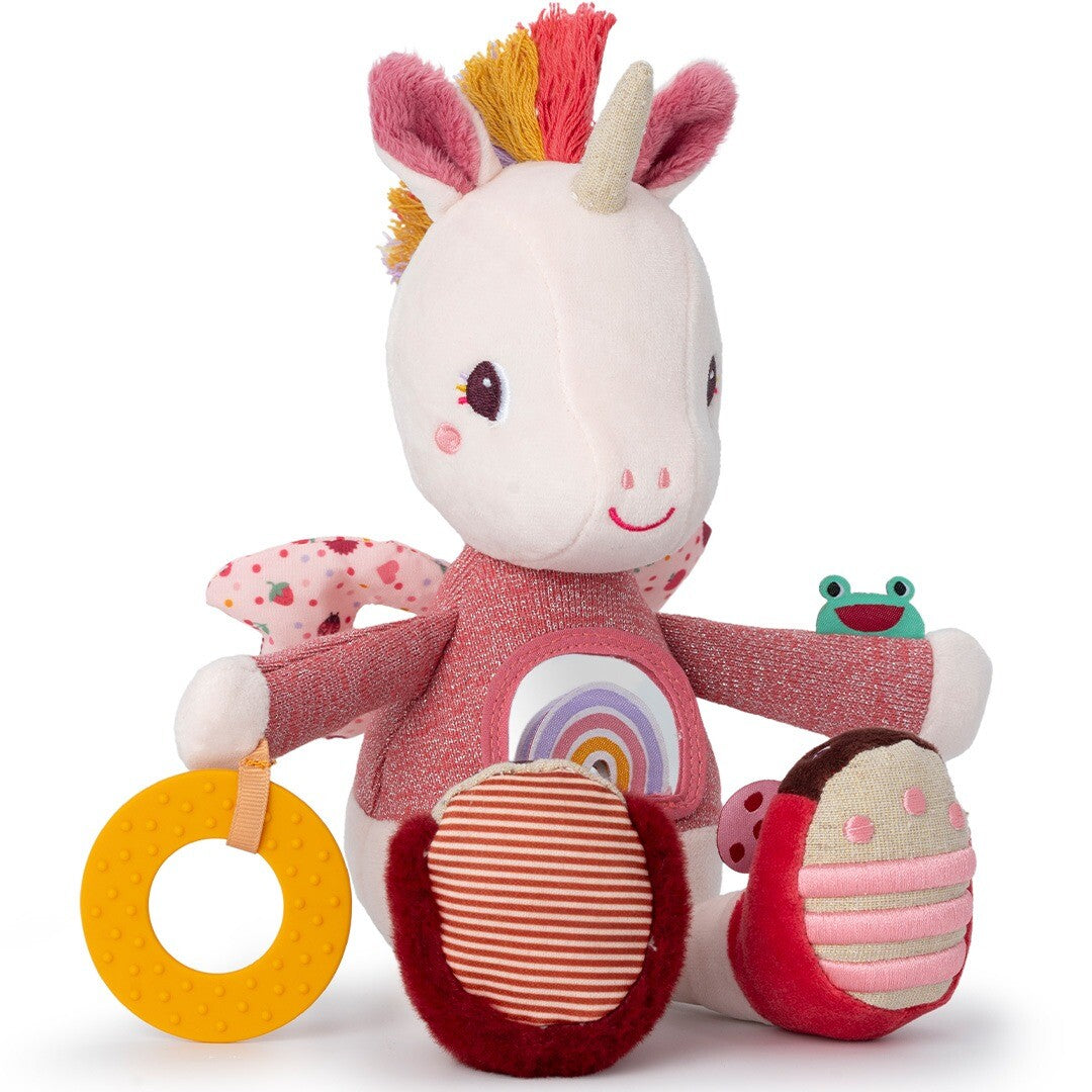 lilliputiens activiteitenknuffel eenhoorn - lena - 30 cm | 83555 | 0