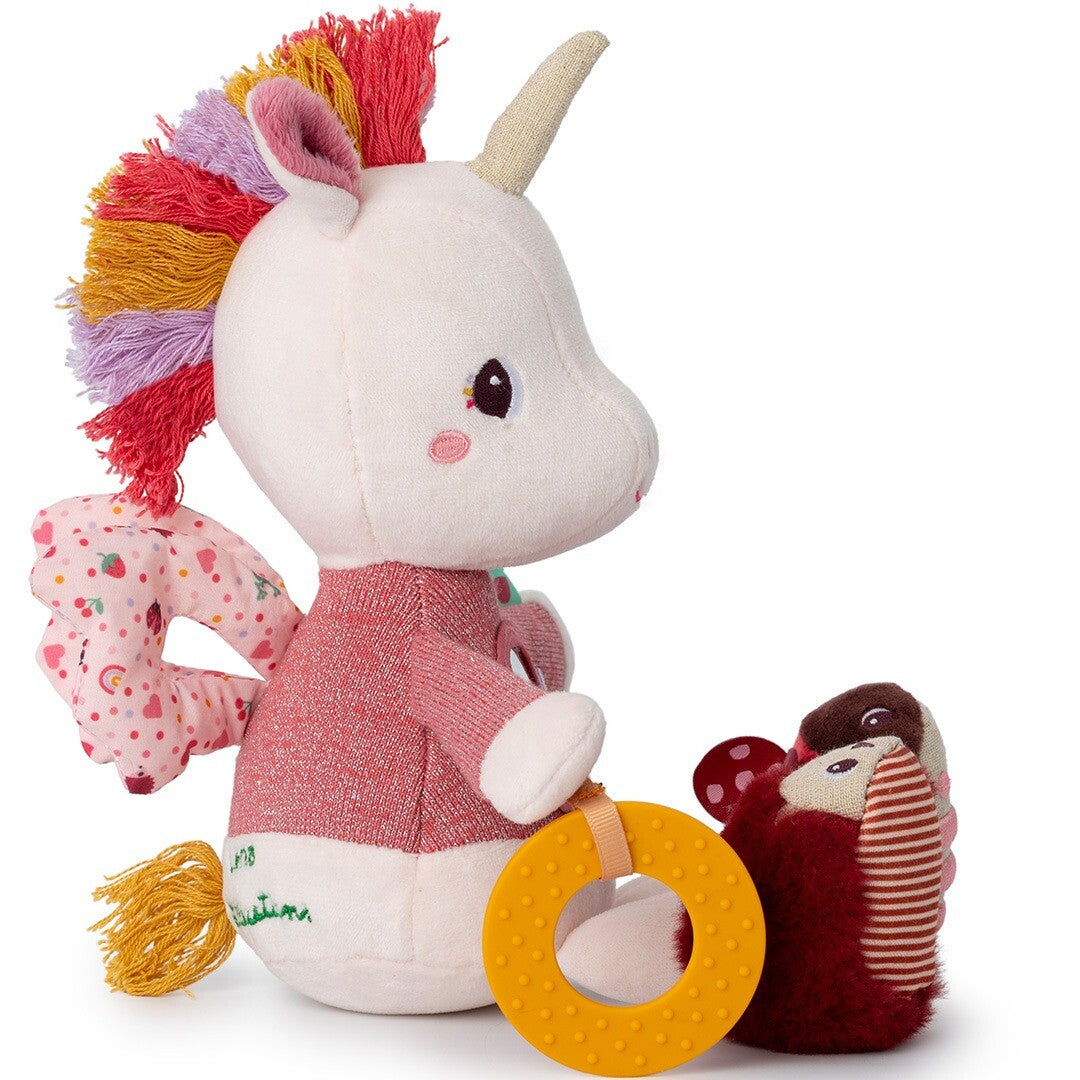 lilliputiens activiteitenknuffel eenhoorn - lena - 30 cm | 83555 | 3