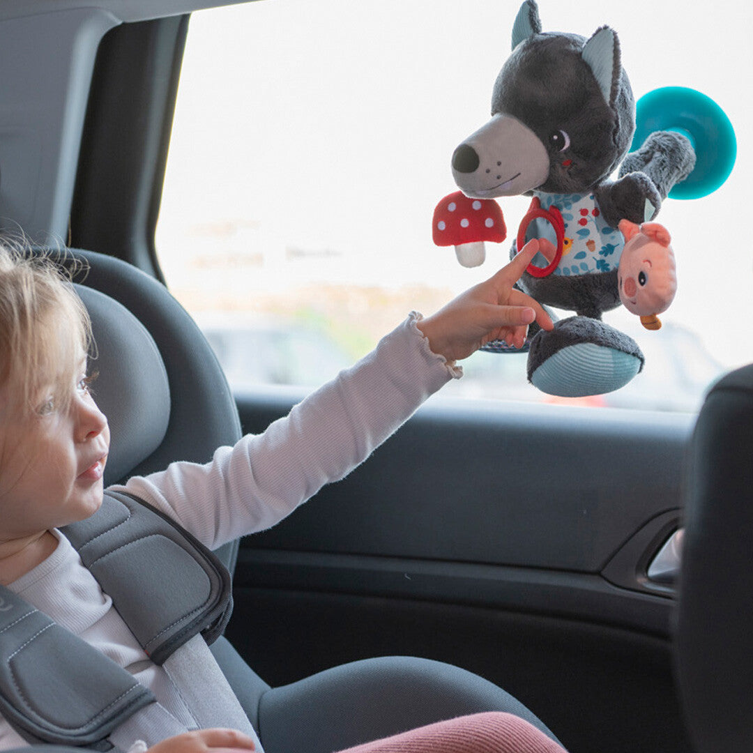 lilliputiens activiteitenknuffel met zuignap - louis - 31 cm | 2283525 | 2