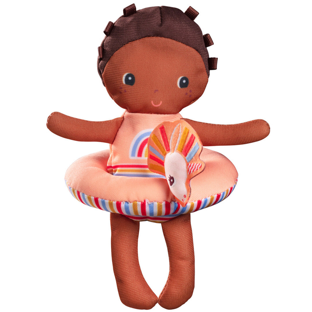 lilliputiens badpop met zwemband - eenhoorn - 18 cm | 22.83424 | 0