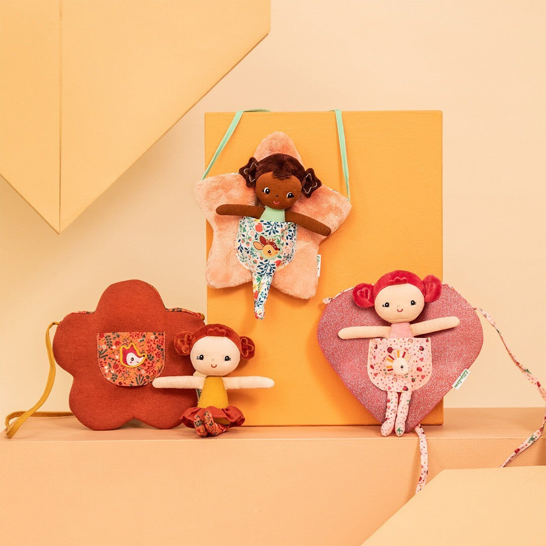 lilliputiens kindertas ster met lappenpopje - anna   | 83573 | 2