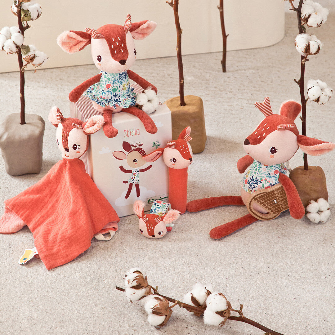 lilliputiens knuffeldoek stella het hertje | 22.83385 | 3