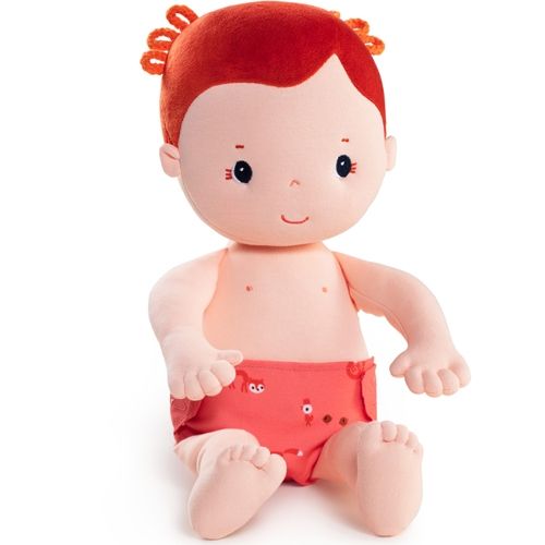 lilliputiens lappenpop rose - 36 cm | 22.83240 | 5