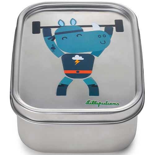 lilliputiens rvs broodtrommel super marius | 22.84469 | 1