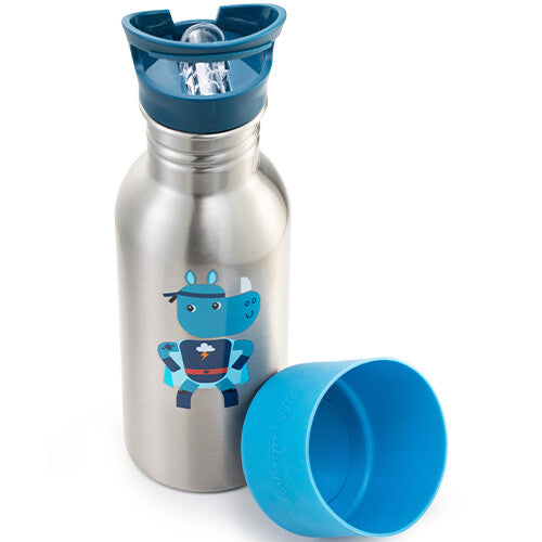 lilliputiens rvs drinkfles super marius - 600 ml | 22.84473 | 3