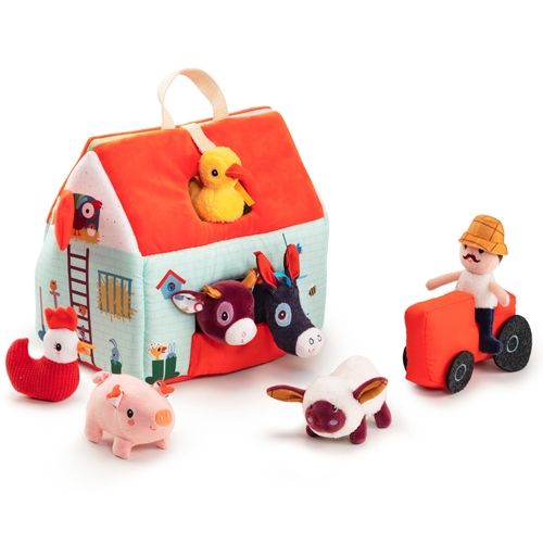 lilliputiens speelhuisje mijn eerste boerderij - 23 cm | 22.86791 | 1