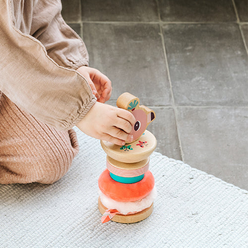 lilliputiens stapeltoren flamingo anaïs | 22.83260 | 2