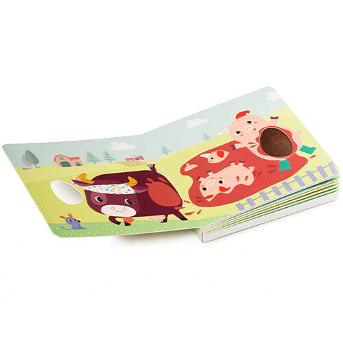 lilliputiens voelboek met geluiden boerderij | 22.83152 | 1