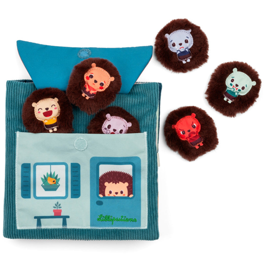 lilliputiens activiteitenboek - emoties van Leon | LIPU83670 | 5