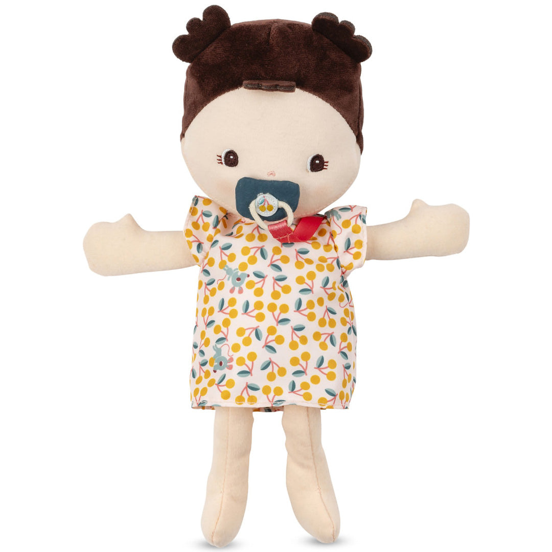 lilliputiens lappen pop met draagzak - jeanne | 22.83634 | 6
