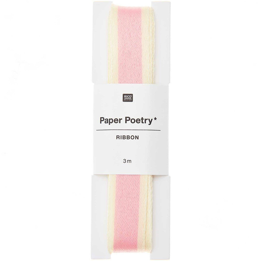 lint geweven - roze-geel - 3 m | 400580 | 1