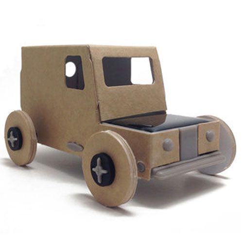 litogami bouwpakketje auto met zonnepaneel   | 20012 | 0