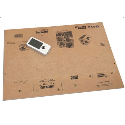 litogami bouwpakketje huisje met zonnepaneel   | 2001 | 4