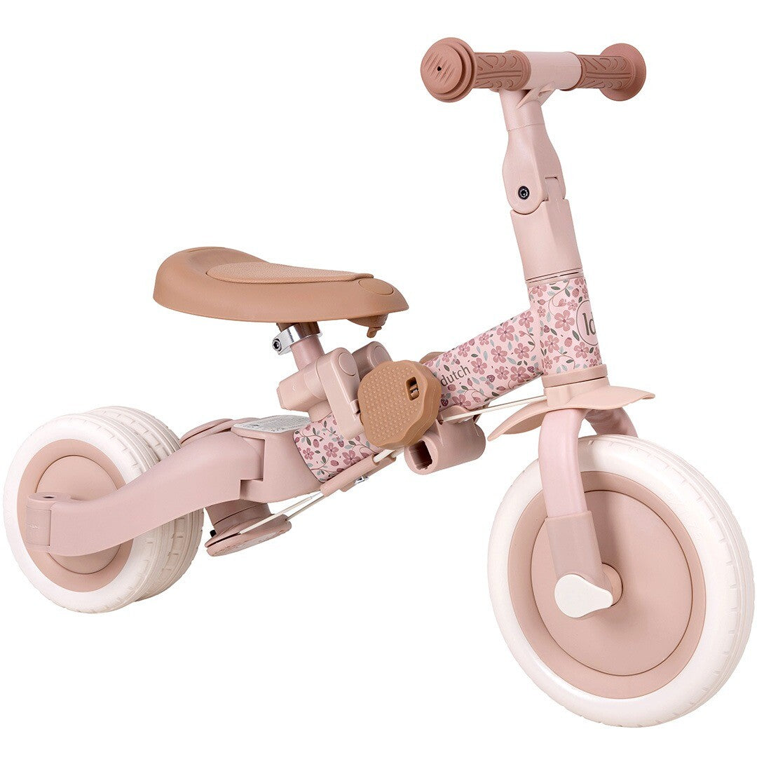 little dutch 5-in-1 kinderfiets - fairy floral | LD6080.PINK | 4