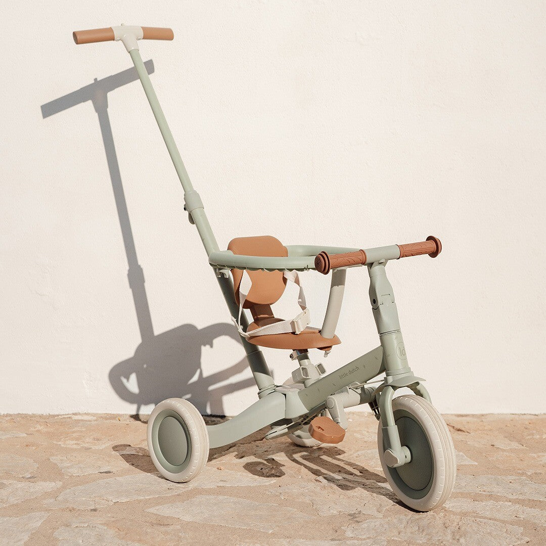 little dutch 5-in-1 kinderfiets - groen | LD6080.GREEN | 2