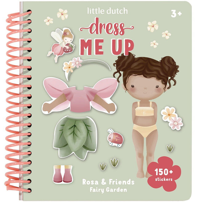 little dutch aankleedboek fairy garden | 126324 | 0