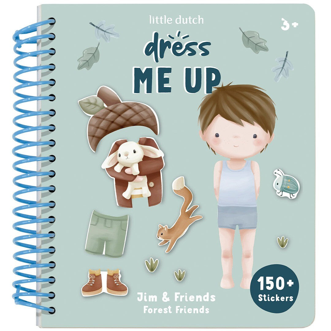 little dutch aankleedboek forest friends | 126331 | 0