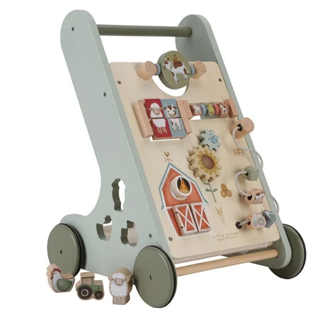 little dutch activiteiten loopwagen little farm | LD7132 | 0