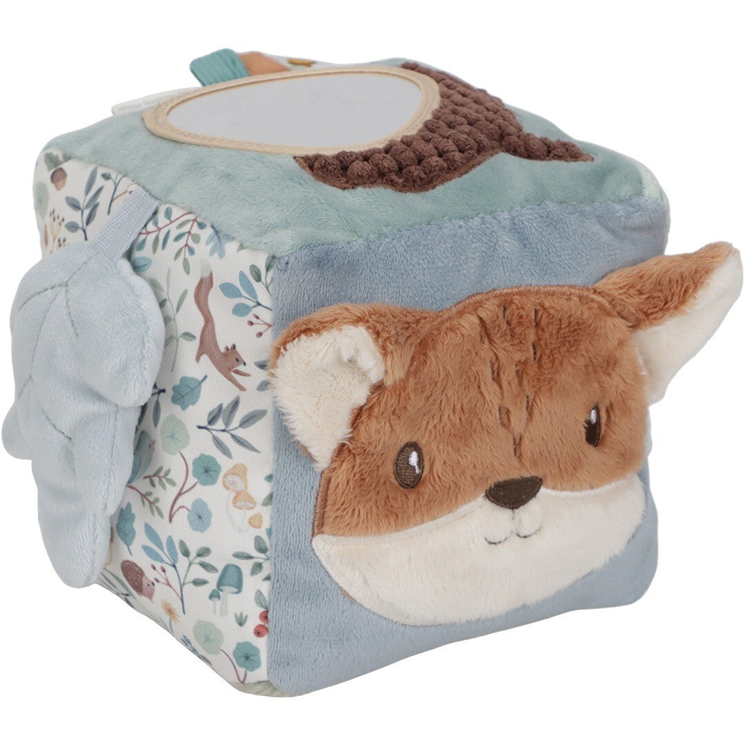 little dutch activiteitenkubus soft - forest friends | LD8909 | 0