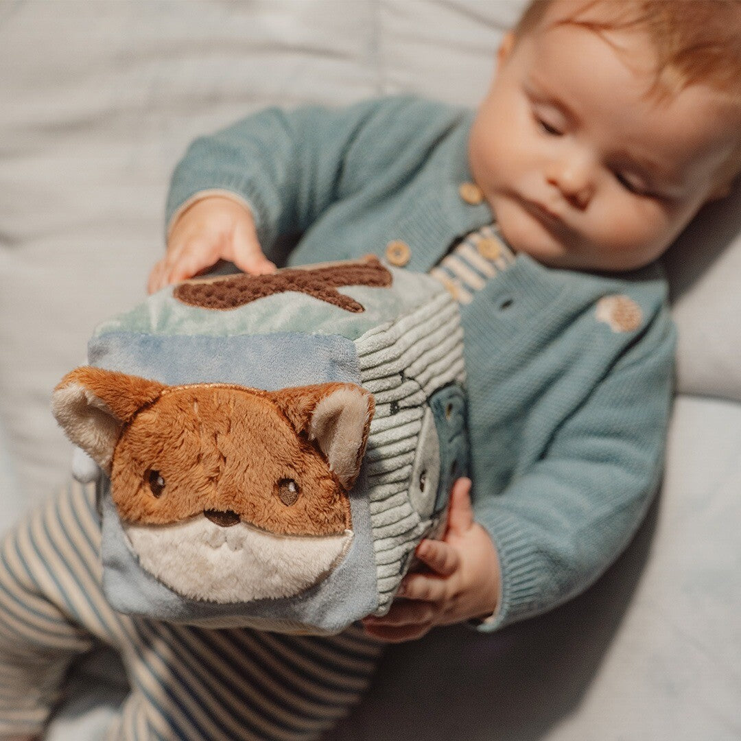little dutch activiteitenkubus soft - forest friends | LD8909 | 1