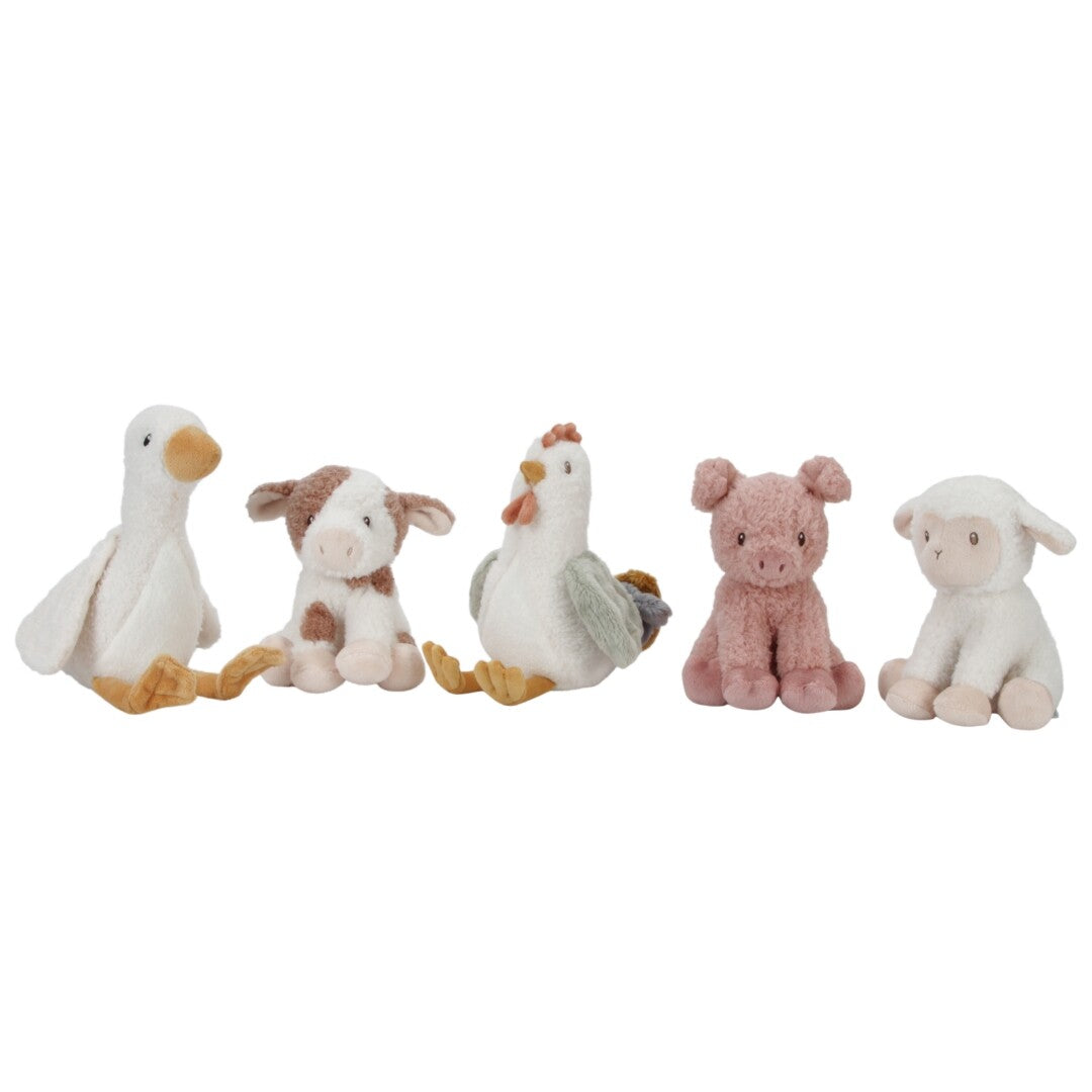 little dutch knuffelkoe little farm - 17 cm | LD8830 | 3
