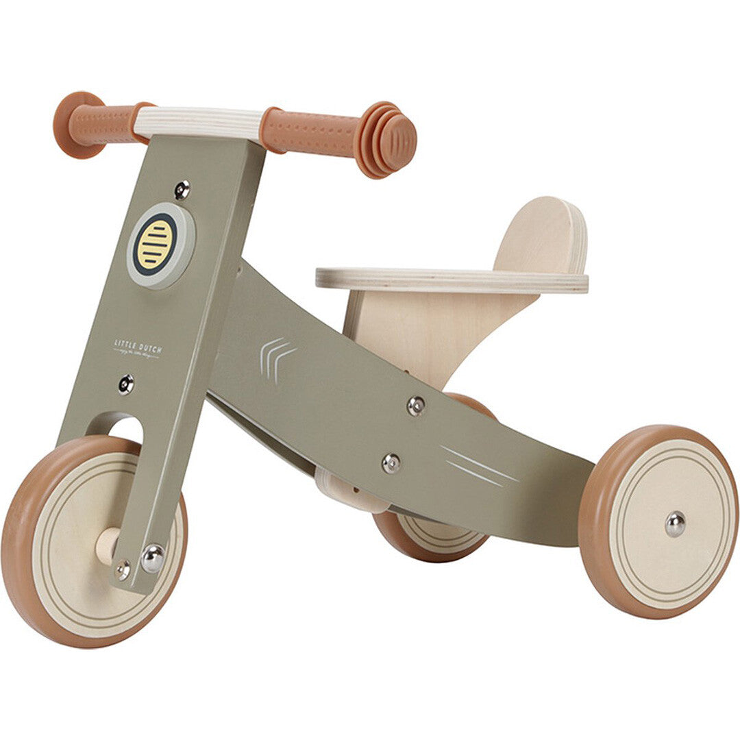 little dutch loopfiets driewieler - olijf   | LD7124  | 0