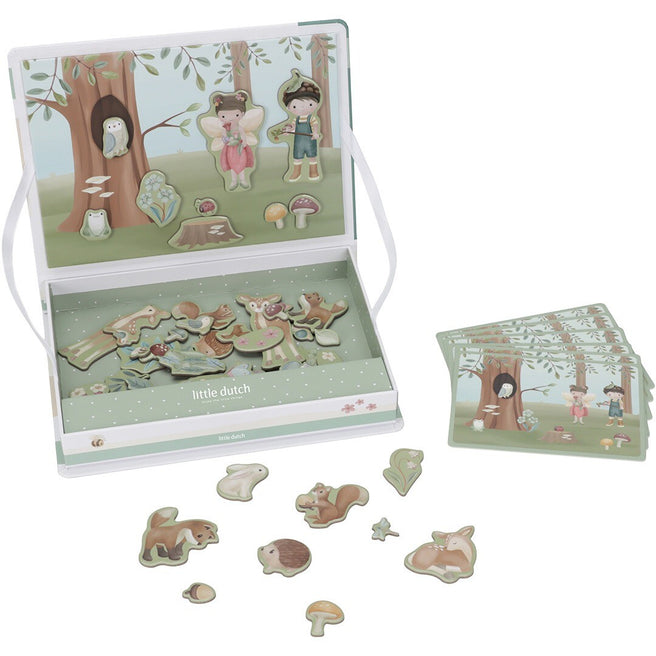 little dutch magneetspel forest friends | LD7253 | 0