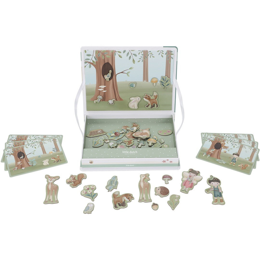 little dutch magneetspel forest friends | LD7253 | 3