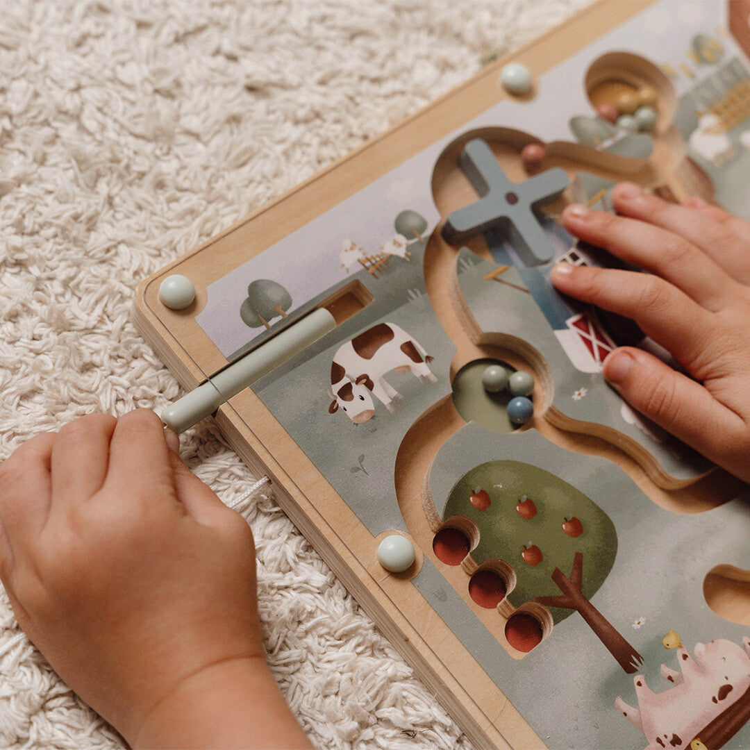 little dutch magnetisch doolhof - little farm | LD7164 | 2
