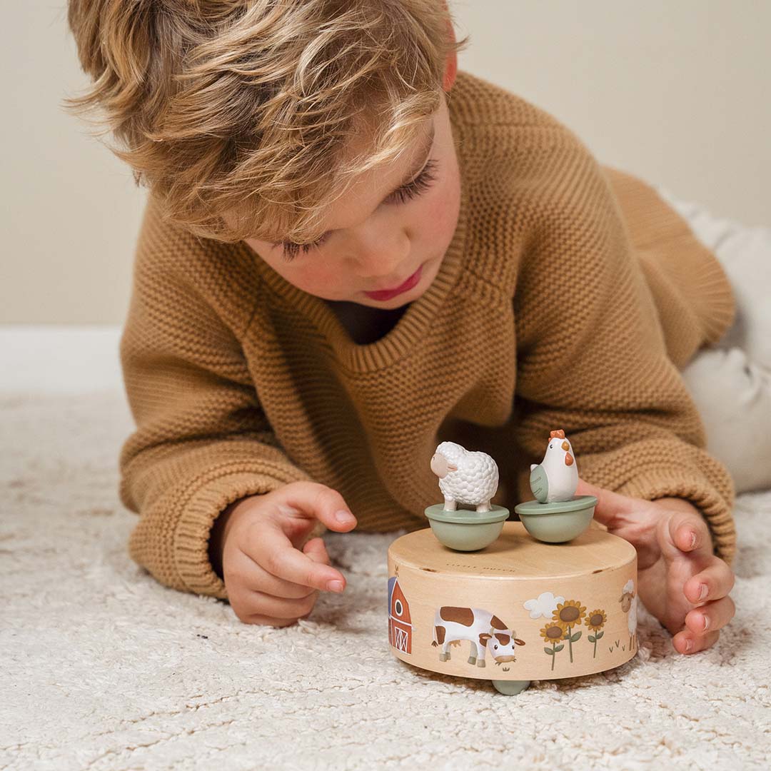 little dutch muziekdoosje little farm | LD7165 | 1