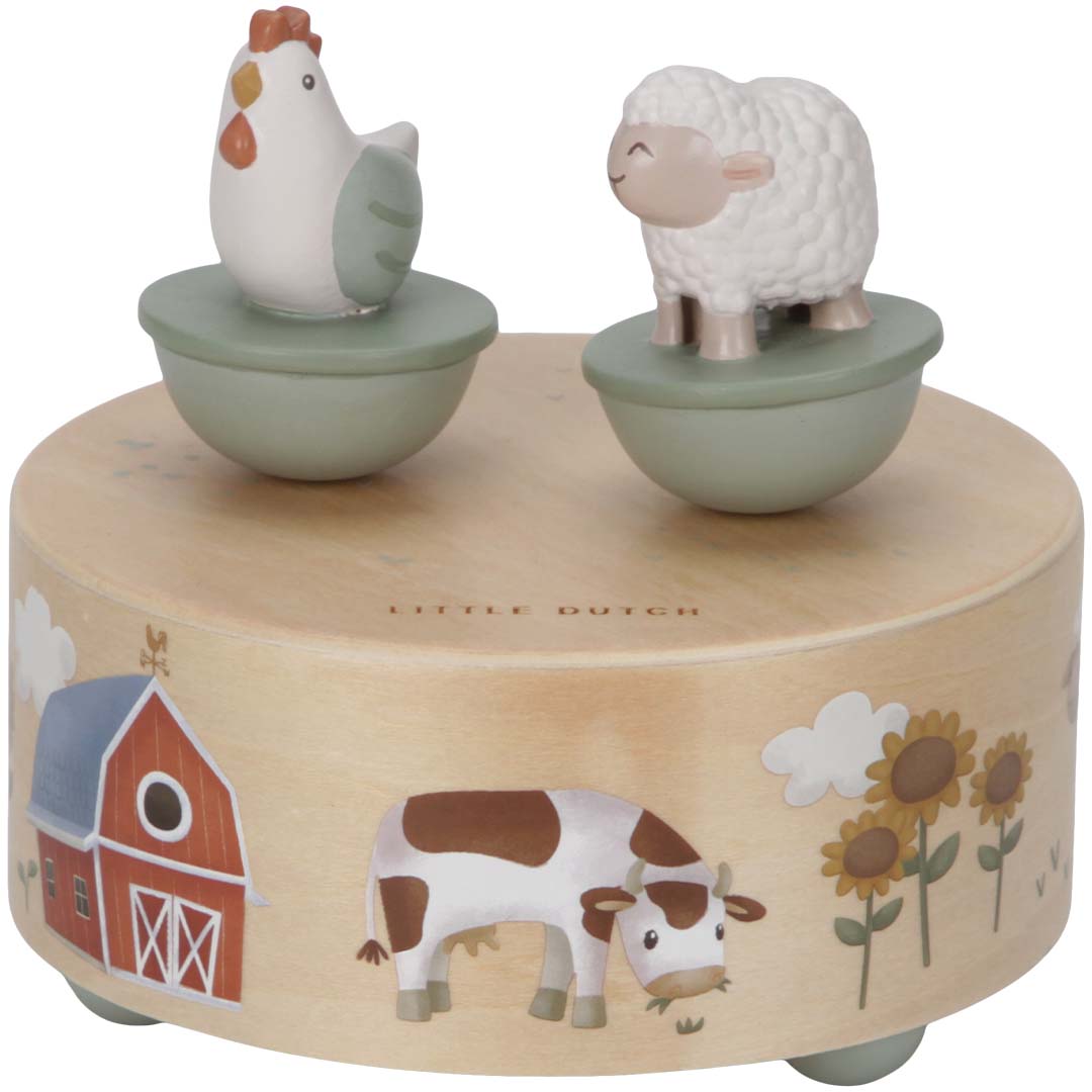 little dutch muziekdoosje little farm | LD7165 | 3