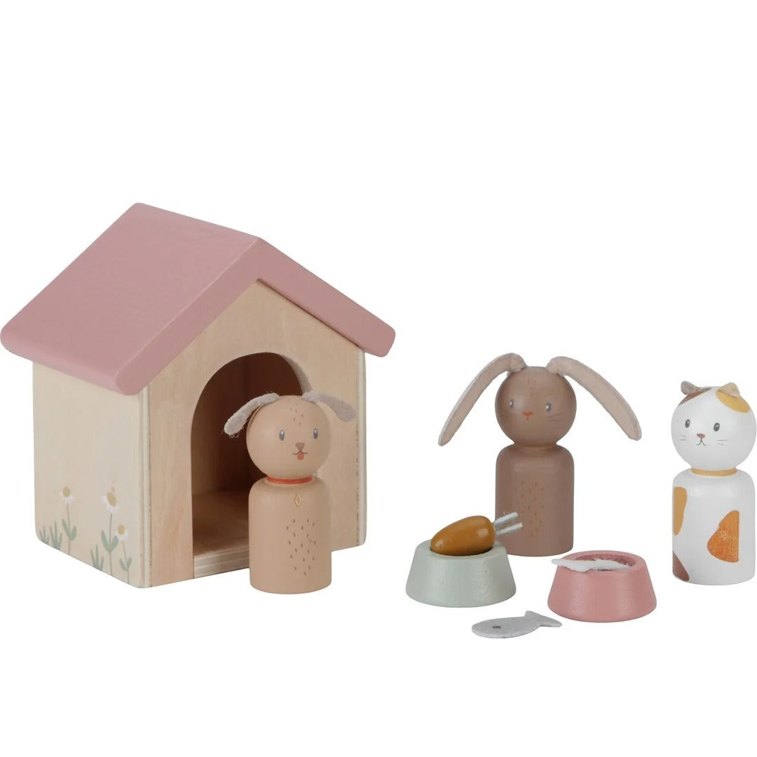 little dutch poppenhuis huisdieren - 9-delig | LD7120 | 0
