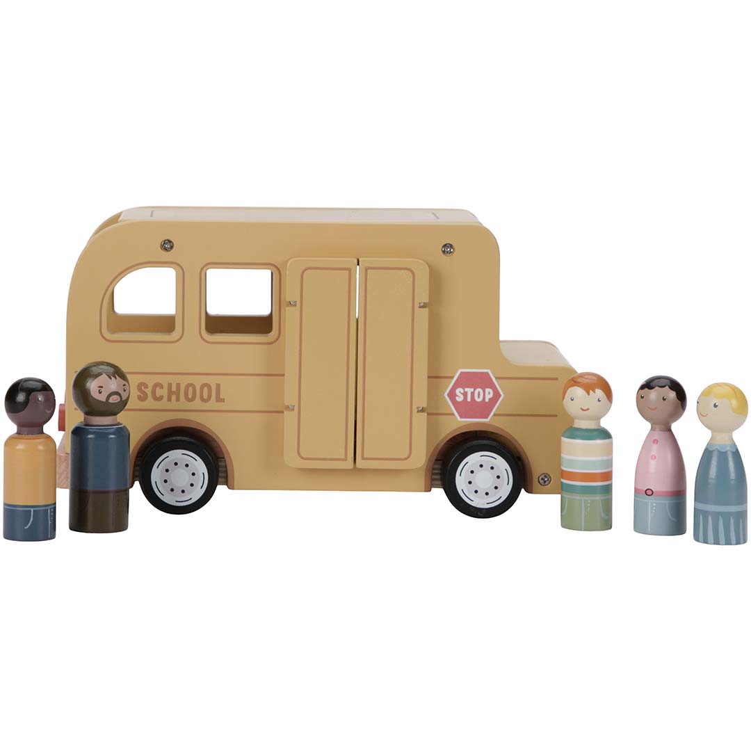 little dutch schoolbus met poppetjes | LD8023 | 0
