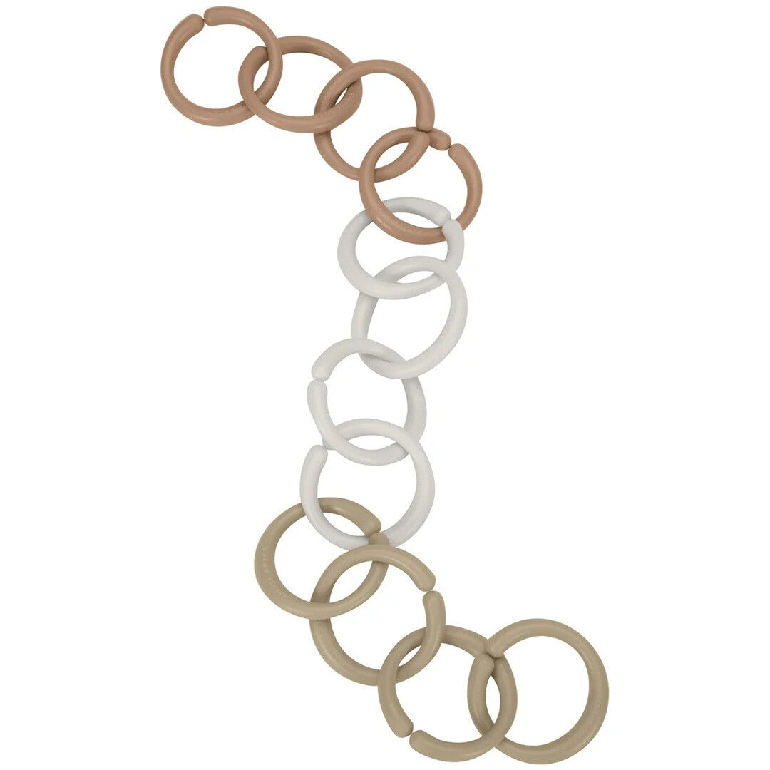 little dutch speelgoedringen beige - 12st | LD4962 | 0
