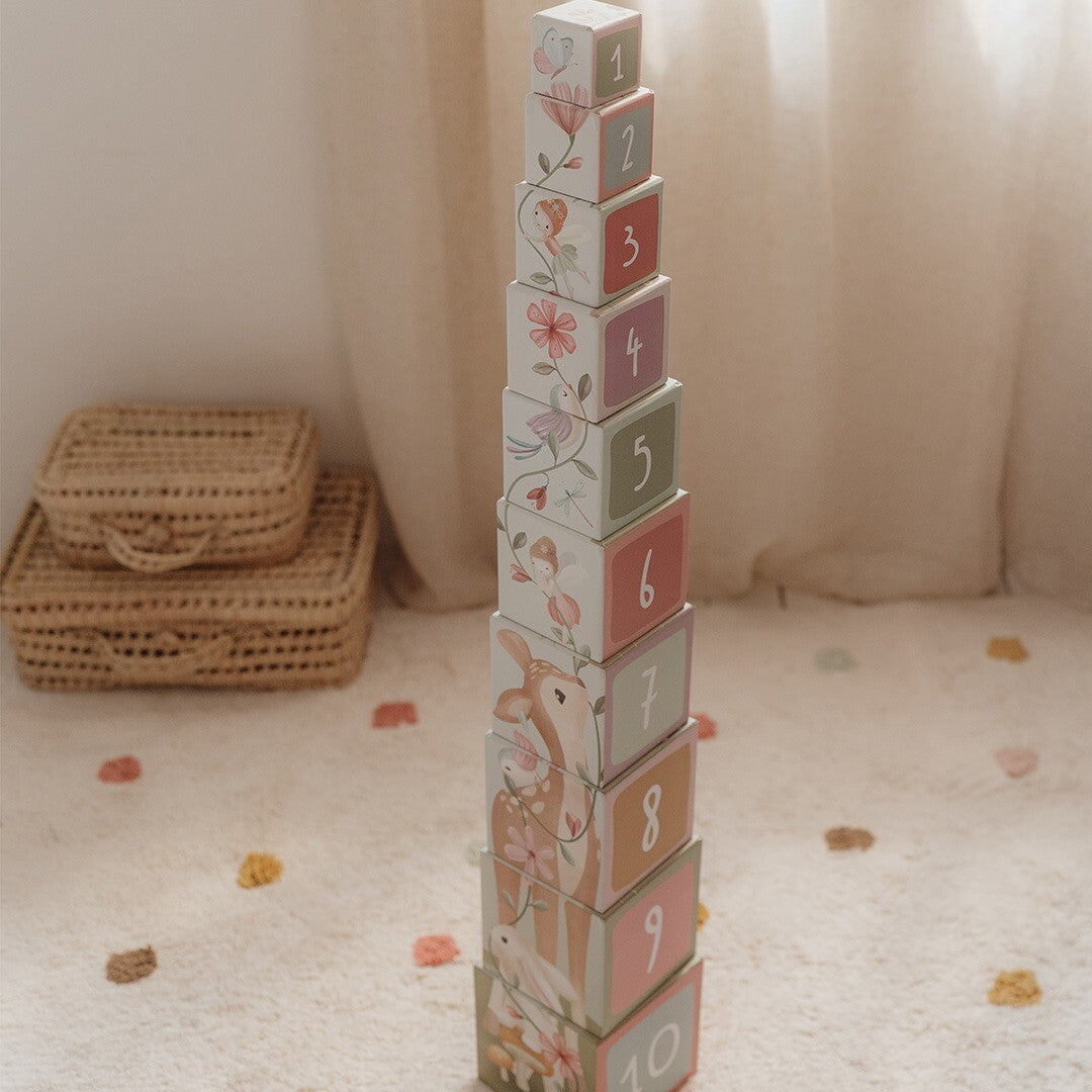 little dutch stapelblokken fairy garden - 10st | LD7339 | 1