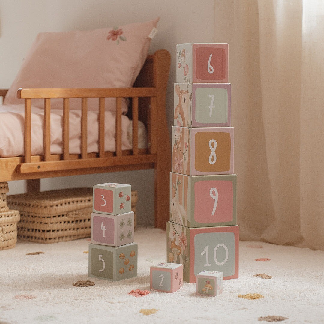 little dutch stapelblokken fairy garden - 10st | LD7339 | 2