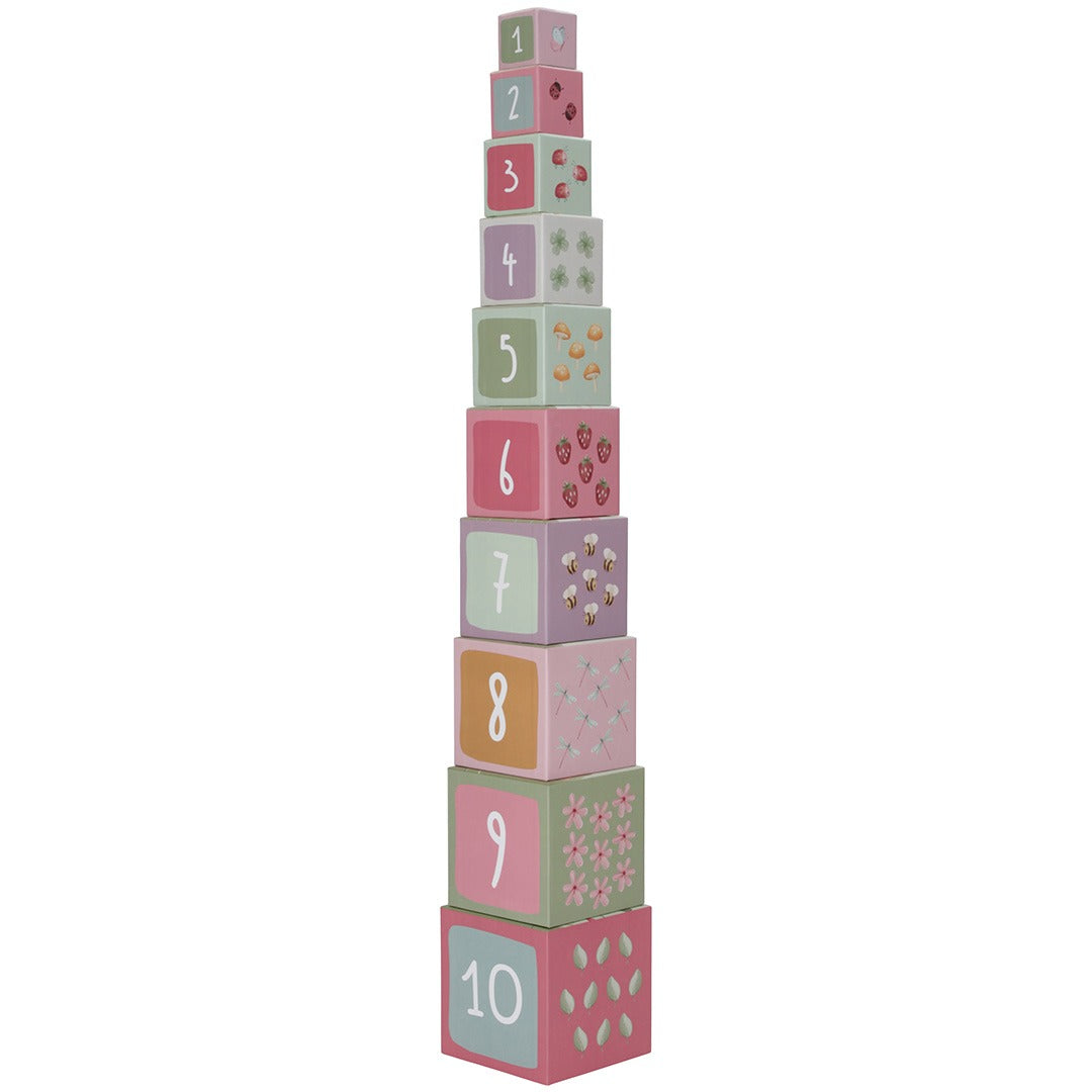 little dutch stapelblokken fairy garden - 10st | LD7339 | 3