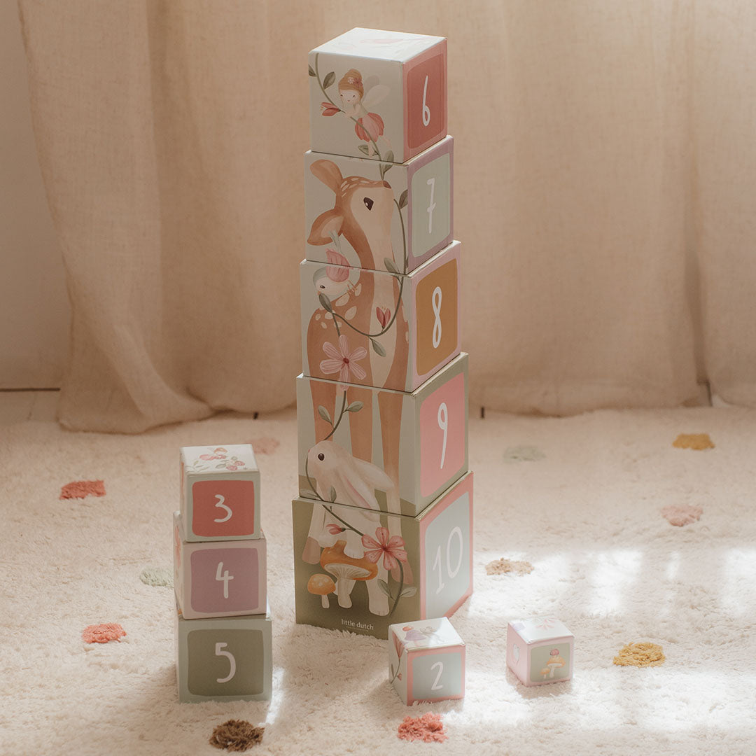 little dutch stapelblokken fairy garden - 10st | LD7339 | 5