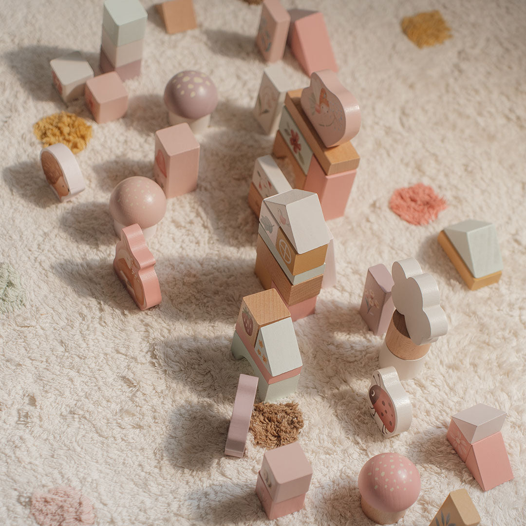 little dutch stapelblokken fairy garden - 50 delig | LD7345 | 1