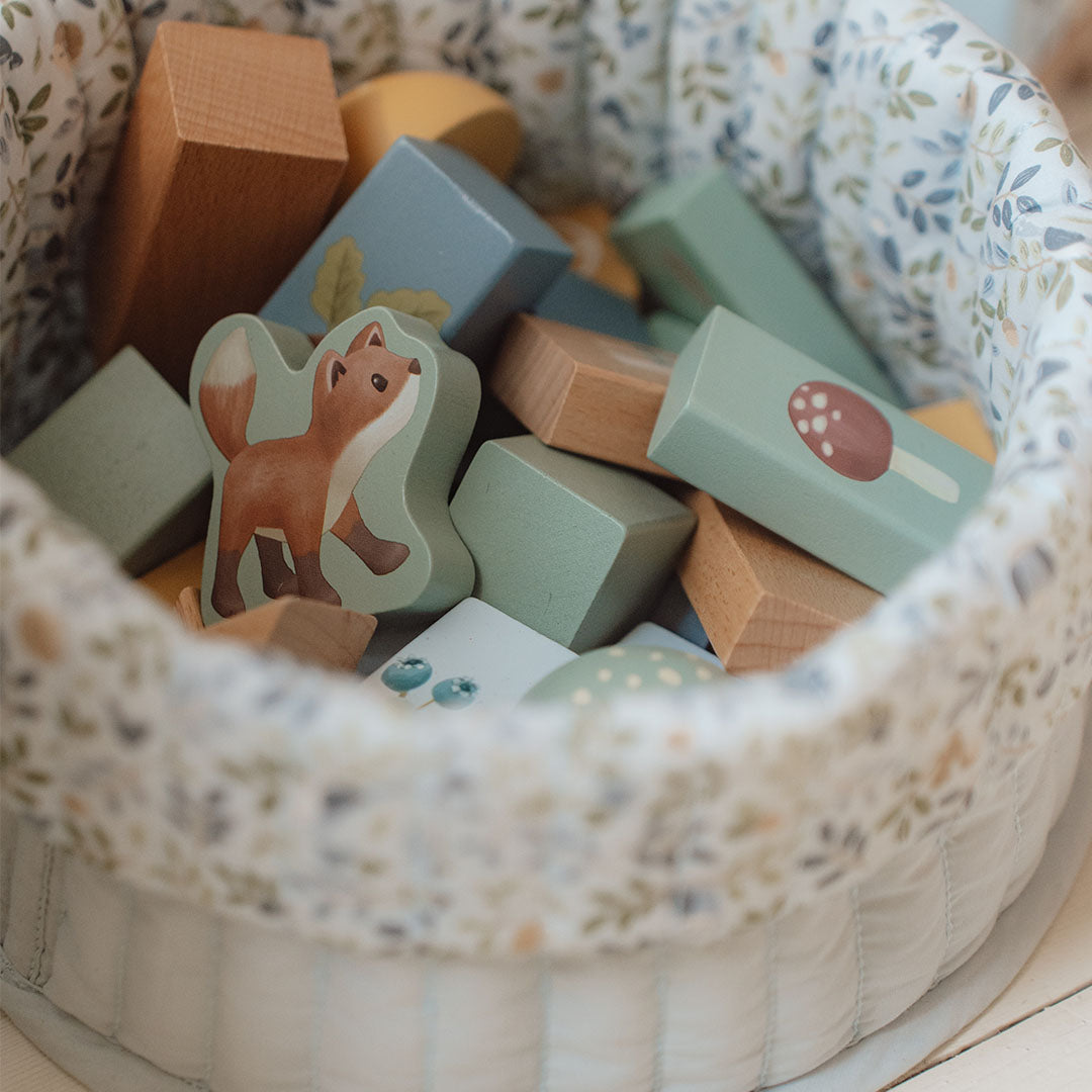 little dutch stapelblokken forest friends - 50 delig | LD7245 | 4