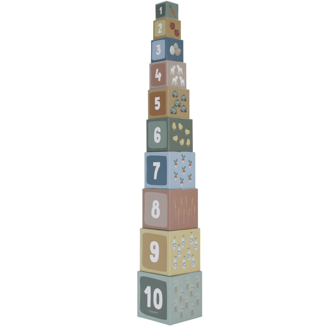 little dutch stapeltoren little farm - 10-delig | LD7139 | 1