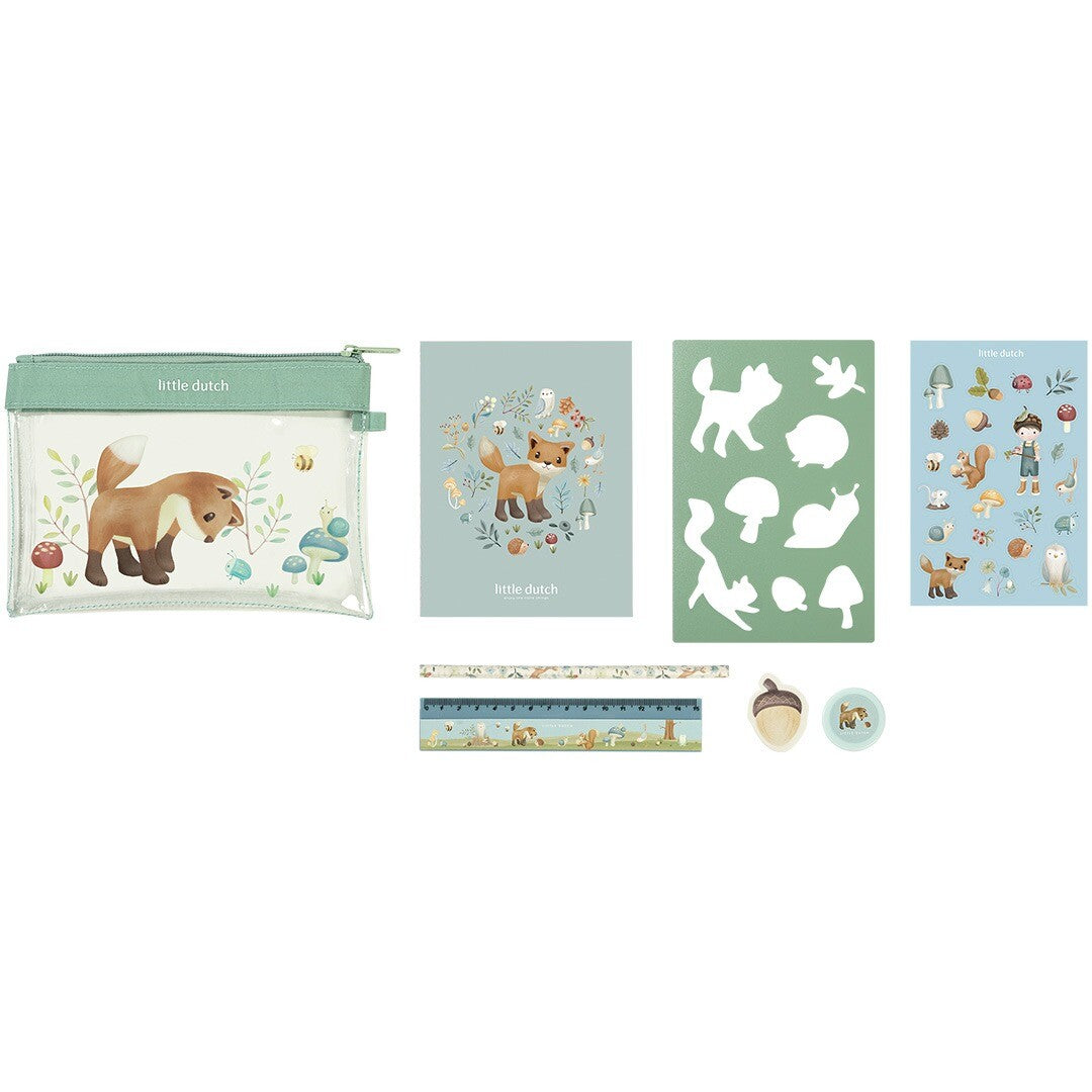 little dutch stationery set forest friends | 126077 | 0