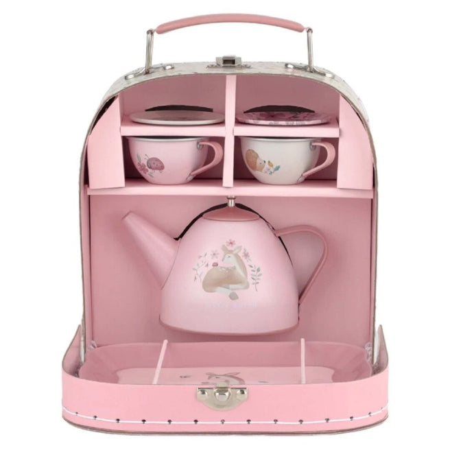 little dutch theeservies fairy garden met koffer | 2013746 | 0