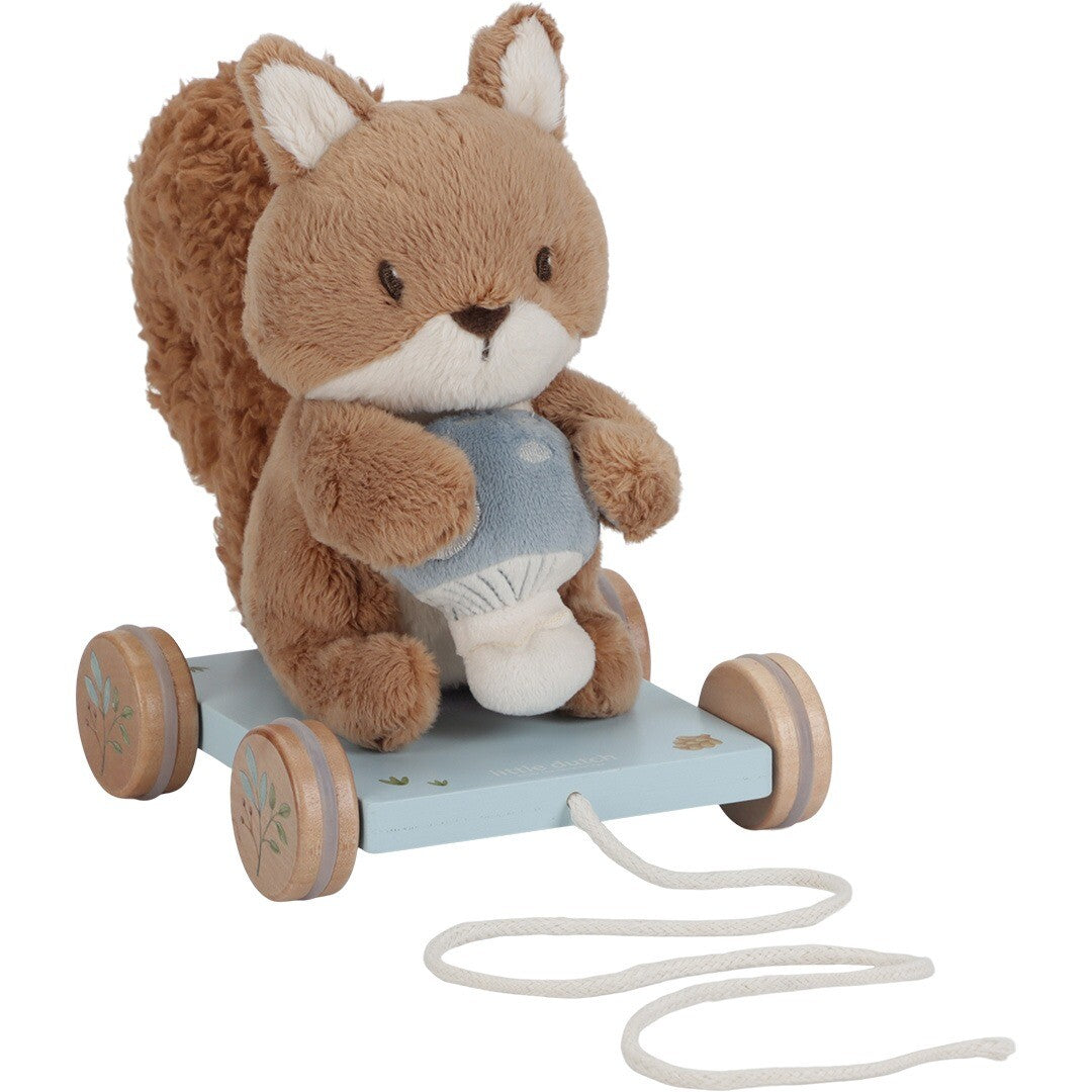 little dutch trekfiguur pluche eekhoorn | LD8920 | 0