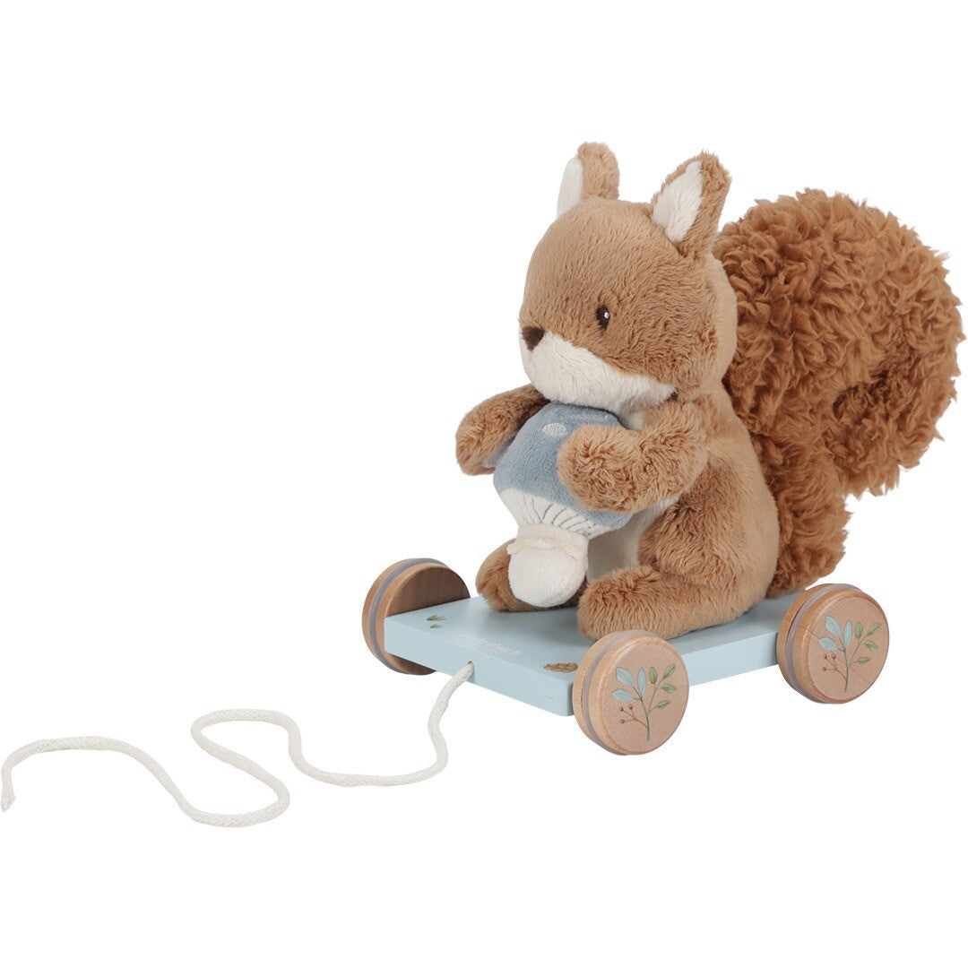 little dutch trekfiguur pluche eekhoorn | LD8920 | 1